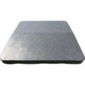 Futura Covers Tapered Custom Spa Cover in Gray | 5 H x 94 W x 94 D in | Wayfair 5in94x94R8Slate