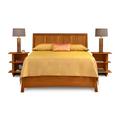 Copeland Furniture Sarah Solid Wood Storage Platform Bed Wood in Brown | 48 H x 62.5 W x 99.5 D in | Wayfair 1-SLV-22-23-STOR