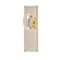 BRASS Accents Egg & Dart Privacy Door Knob Brass in Yellow | 8.38 H x 2.5 W in | Wayfair D05-K568G-RVR-605