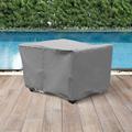 Arlmont & Co. Anishia Outdoor Protective Wicker Water Resistant Patio Chair Cover in Gray | 25 H x 36.5 W x 31.5 D in | Wayfair