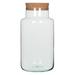 Highland Dunes Storage Jar Glass | 14.17 H x 7.5 W x 7.5 D in | Wayfair FAFCAE093EC44F42B13BE10940D1AC71