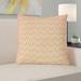 Latitude Run® Avicia Indoor/Outdoor Throw Pillow Polyester/Polyfill blend in Orange | 16 H x 16 W x 3 D in | Wayfair