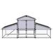 Tucker Murphy Pet™ Chicken Coop w/ Runs & Nest Box Aluminum Metal | 46 H x 101.5 W x 29.25 D in | Wayfair A67CCF22765B454EBFA20CC743EFF5F2