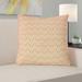 Latitude Run® Avicia Indoor/Outdoor Throw Pillow Polyester/Polyfill blend in Orange | 18 H x 18 W x 9.5 D in | Wayfair