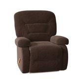 Latitude Run® Sarcoline 40.75" Wide Rocker Standard Recliner Scratch/Tear Resistant in Black/Brown | 42 H x 40.75 W x 37.75 D in | Wayfair