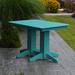 Red Barrel Studio® Nettie Plastic Dining Table Metal in Blue | 32 H x 72 W x 33 D in | Outdoor Dining | Wayfair 330B12976A174737AF8F7D9DEF4575E2