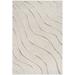 White 27 x 1.18 in Area Rug - Wade Logan® Ashal Abstract Cream/Beige Area Rug Polypropylene | 27 W x 1.18 D in | Wayfair