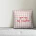 Ebern Designs Amare You are My Sunshine Throw Pillow Polyester/Polyfill in Red | 16 H x 16 W in | Wayfair A86F886E66504CD59DA639E7B294DEFA
