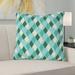 Latitude Run® Avicia Throw Pillow Polyester/Polyfill blend in Green | 18 H x 18 W x 3 D in | Wayfair E63191EB30D043809CAD9B6FD247DB14