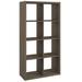 ClosetMaid 29.87" H x 57.95" W Cube Bookcase Wood in Gray | 29.87 H x 57.95 W x 13.5 D in | Wayfair 4585