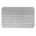 Orren Ellis Stasya Sketch Stripes Rectangle Non-Slip Striped Bath Rug Polyester in Pink/Gray/White | Wayfair E8DC64EF497C4693B1A699899E814152