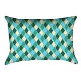 Latitude Run® Avicia Pillow Cover Polyester in Green/Blue | 14 H x 20 W in | Wayfair 5A3DC09EF2D3424EB8D9E08A8E43F7D6