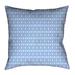 Latitude Run® Avicia Indoor/Outdoor Throw Pillow Polyester/Polyfill blend in Indigo | 18 H x 18 W x 9.5 D in | Wayfair