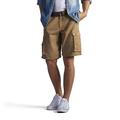 Lee Men's Big and Tall Dungarees New Belted Wyoming Cargo Short, Bourbon, 50W