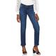 Cross Jeans Damen Rose Straight Jeans, Blau (Dark Blue Used 057), W33/L30 (Herstellergröße: 33/30)