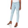 Cross Jeans Damen Gwen Boyfriend Jeans, Blau (Light Blue Destroyed 049), W29 (Herstellergröße: 29)