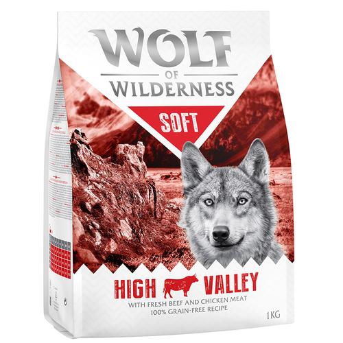 5kg Soft High Valley Rind Wolf of Wilderness Hundefutter trocken