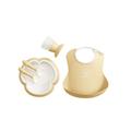 BabyBjörn Baby Dinner Set, 5 pcs, Powder yellow