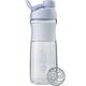 BlenderBottle Sportmixer Twist Tritan Trinkflasche mit BlenderBall, geeignet als Protein Shaker, Eiweißshaker, Wasserflasche oder für Fitness Shakes, BPA frei, skaliert bis 760 ml, 820 ml, weiß