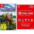 Minecraft: Nintendo Switch Edition [Nintendo Switch] + Switch Online 3 Monate [Download Code]