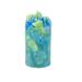 Winston Porter Summer Sky Cotton Scented Pillar Candle Paraffin in Blue/Green | 5 H x 3 W x 3 D in | Wayfair 0F34F1F2BBD64F18B979C51BDD0FEF60