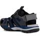 Geox Boy's J920RB0CE14C0739 J Borealis Boy B Fisherman Sandal, DK GREY/NAVY, 13 UK