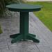 Darby Home Co Bork Plastic Dining Table Plastic in Green | 32 H x 33 W x 33 D in | Outdoor Dining | Wayfair 08A2D1905E1F416DAAA819A670449563