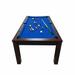 Simba USA Inc Missisipi Model Snooker Full Accessories 7' Pool Table Solid + Manufactured Wood in Blue | 31 H x 84 W in | Wayfair simbausa12