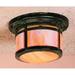 Arroyo Craftsman Berkeley 10 Inch 1 Light Outdoor Flush Mount - BCM-8-CS-BZ