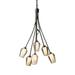 Hubbardton Forge Flora 23 Inch 6 Light Chandelier - 103043-1010