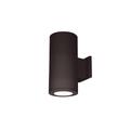 WAC Lighting Tube Architectural 12 Inch Tall 2 Light LED Outdoor Wall Light - DS-WD05-F930S-BZ