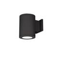 WAC Lighting Tube Architectural 7 Inch Tall LED Outdoor Wall Light - DS-WS05-F35A-BK