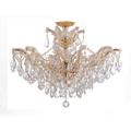 Crystorama Maria Theresa 27 Inch 6 Light Semi Flush Mount - 4439-GD-CL-S_CEILING