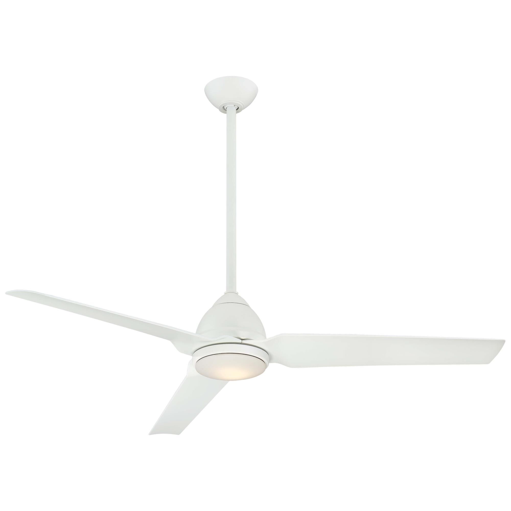 Minka Aire Java 54 Inch Ceiling Fan with Light Kit - F753L-WHF