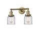 Innovations Lighting Bruno Marashlian Small Bell 16 Inch 2 Light Bath Vanity Light - 208-BB-G52