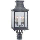 Visual Comfort Signature Collection Chapman & Myers Bedford 24 Inch Tall 4 Light Outdoor Post Lamp - CHO 7820WZ-CG