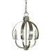 Framburg Luna 12 Inch 4 Light Mini Chandelier - 4724 MBLACK