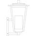 Arroyo Craftsman Brighton 14 Inch Tall 1 Light Outdoor Wall Light - BRB-8CLR-WHT-BZ