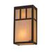 Meyda Lighting Hyde Park Double Bar Mission 12 Inch Wall Sconce - 168885