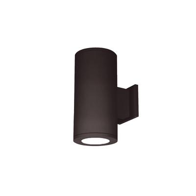 WAC Lighting Tube Architectural 12 Inch Tall 2 Light LED Outdoor Wall Light - DS-WD05-F927B-BZ
