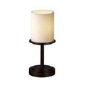 Justice Design Group Candlearia 12 Inch Table Lamp - CNDL-8798-10-CREM-DBRZ