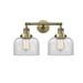 Innovations Lighting Bruno Marashlian Large Bell 19 Inch 2 Light LED Bath Vanity Light - 208-AB-G72-LED