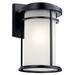 Kichler Lighting Toman 13 Inch Tall Outdoor Wall Light - 49687BK