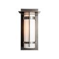 Hubbardton Forge Banded 16 Inch Tall Outdoor Wall Light - 305993-1015