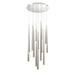 Modern Forms Cascade 23 Inch 15 Light LED Multi Light Pendant - PD-41815R-PN