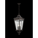 Generation Lighting Cotswold Lane 31 Inch Tall 4 Light Outdoor Hanging Lantern - OL5414GBZ