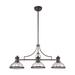 ELK Lighting Chadwick 47 Inch 3 Light Linear Suspension Light - 66535-3