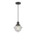 Innovations Lighting Bruno Marashlian Small Oxford 7 Inch LED Mini Pendant - 201C-BK-G532-LED