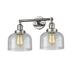 Innovations Lighting Bruno Marashlian Large Bell 19 Inch 2 Light LED Bath Vanity Light - 208-PN-G74-LED