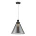 Innovations Lighting Bruno Marashlian X-Large Cone 12 Inch Mini Pendant - 201C-BK-G43-L